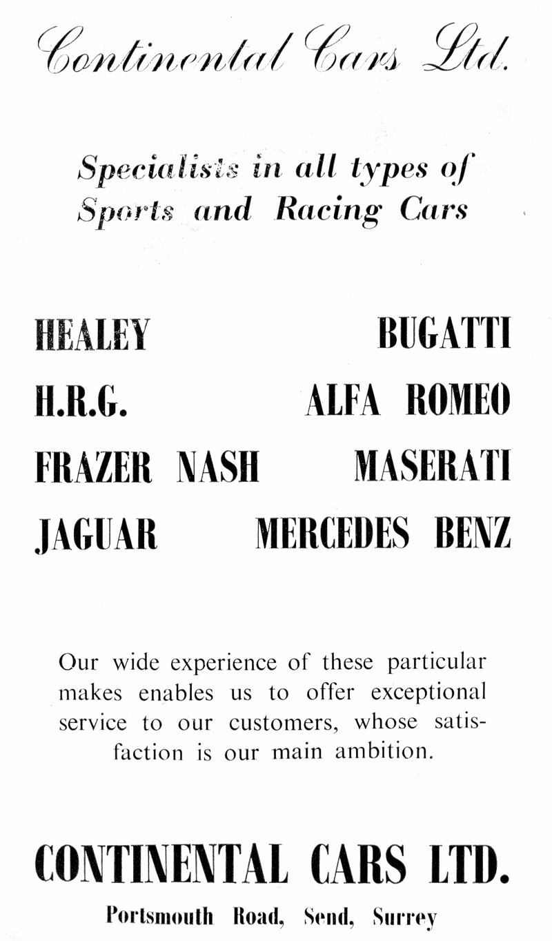 1947 British Car Advertisements